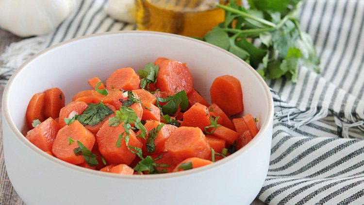 salade de carottes cuites