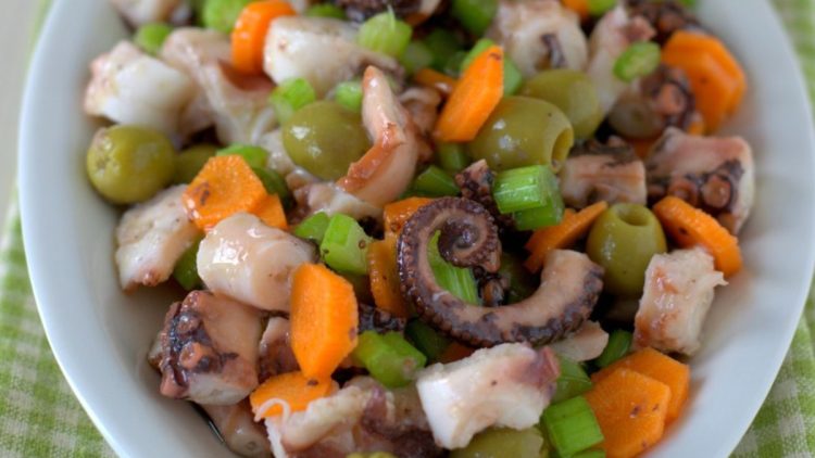 salade de poulpe à la sicilienne