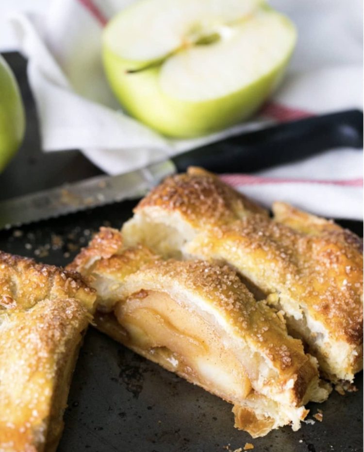 tarte aux pommes et cannelle