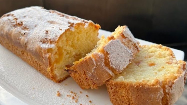 cake aux pêchés  
