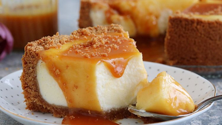 cheesecake caramel au beurre salé