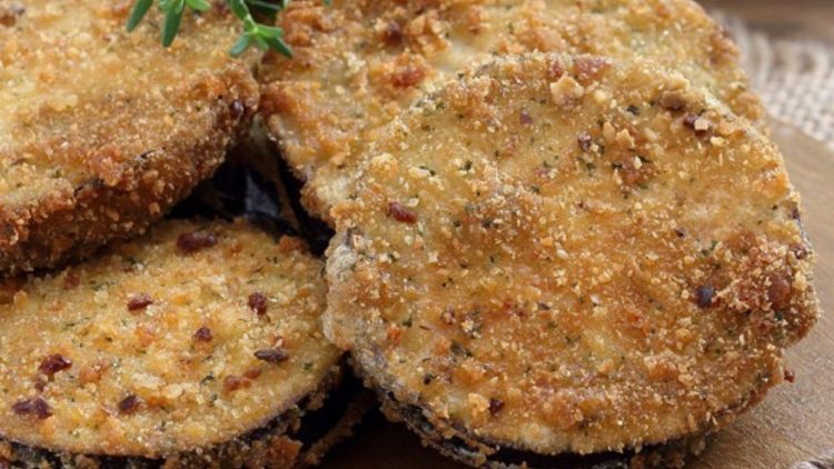 Côtelettes d’aubergines au four
