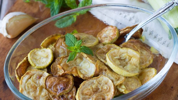 courgettes à la scapece  