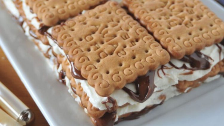 gâteau petits beurre au Nutella