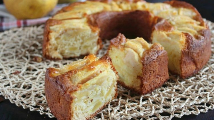 Gâteau yaourt pomme sans beurre