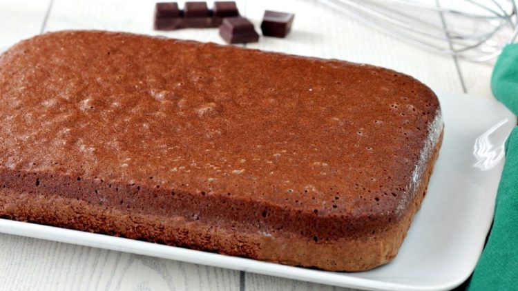 Génoise au chocolat