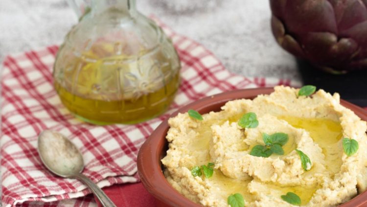 houmous d'artichauts