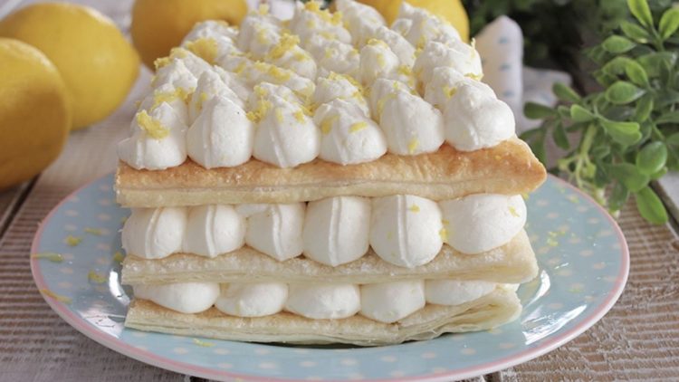 Millefeuille au citron cyril lignac
