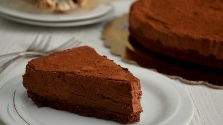 Tarte mousse au chocolat