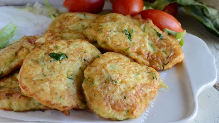 Beignets aux courgettes et pommes de terre