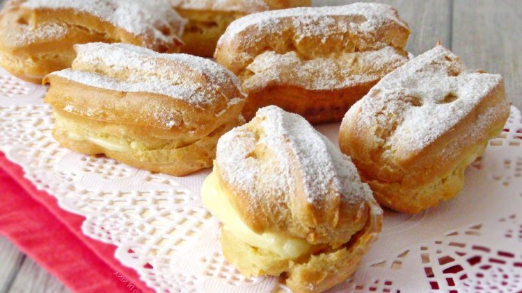 choux à la crème pâtissière Cyril Lignac