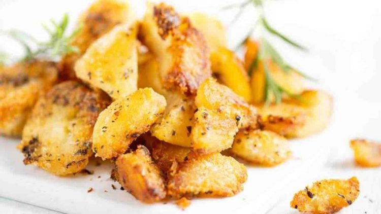 Frites rustiques cuites au four