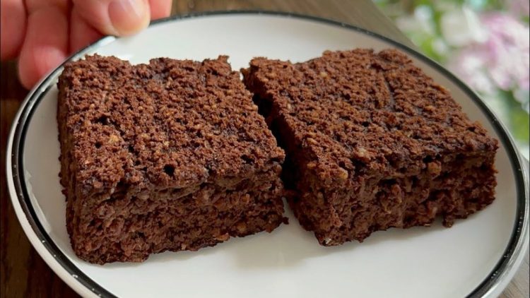 gâteau au chocolat et aux pommes