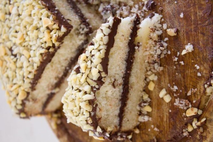 Gâteau au yaourt et au nutella