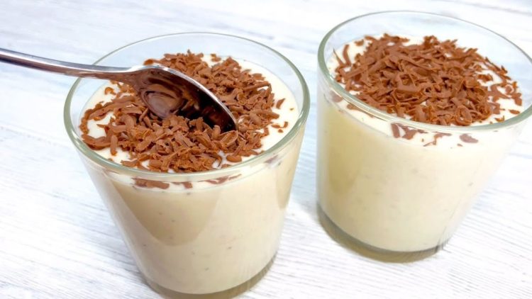 Dessert crémeux à la cuillère