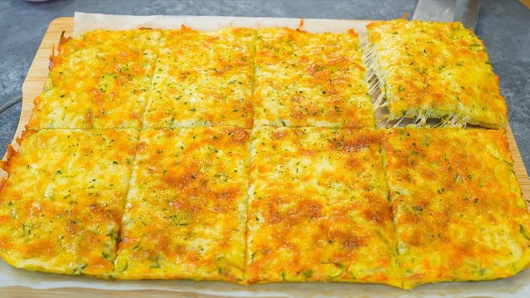 flan de courgettes et des pommes de terre