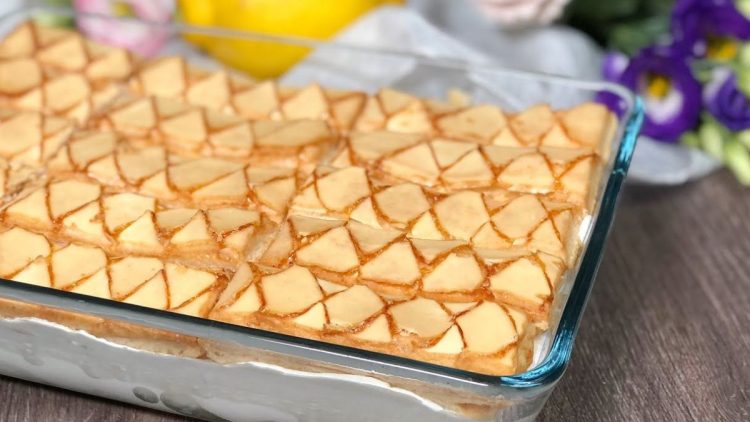 gâteau aux feuilletés