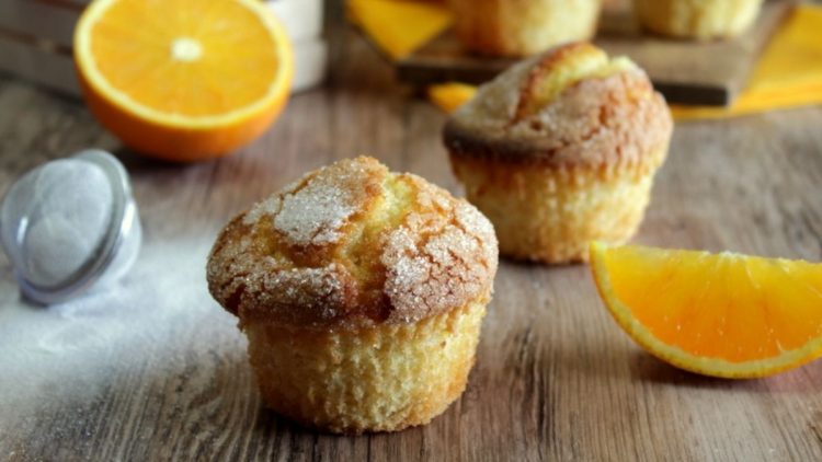 Muffins à l'orange
