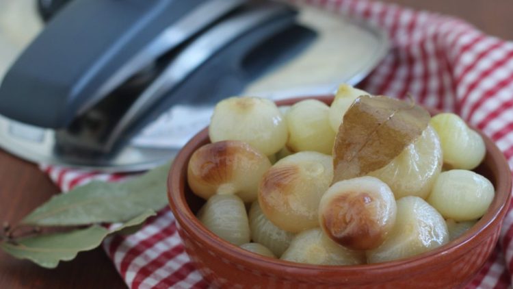 oignons grelots à la cocotte-minute