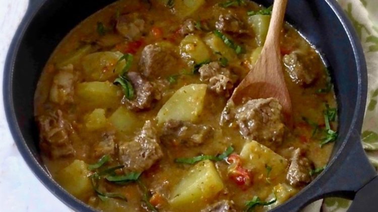 ragout de veau aux pommes de terre