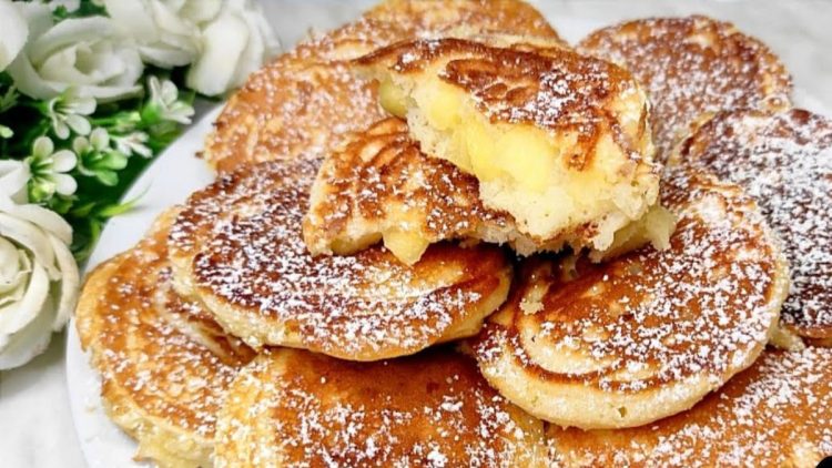 recette de beignets aux pommes à la poêle