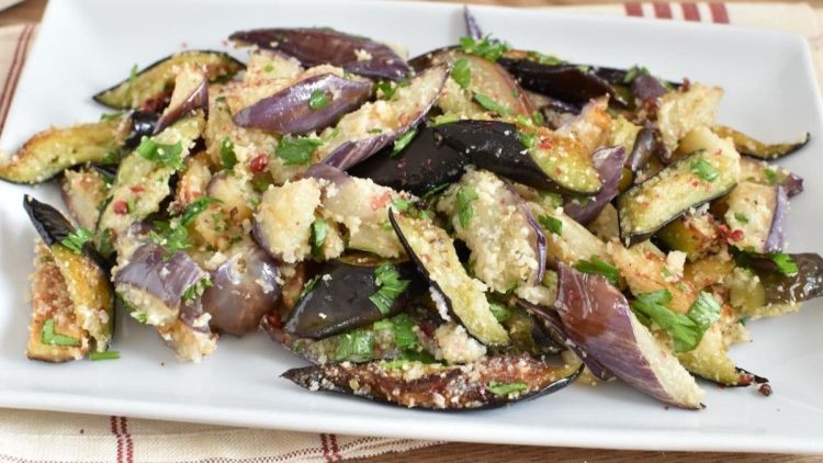 Aubergines du charretier à la poêle
