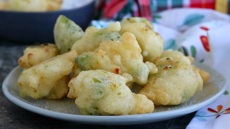 Beignets au chou romanesco