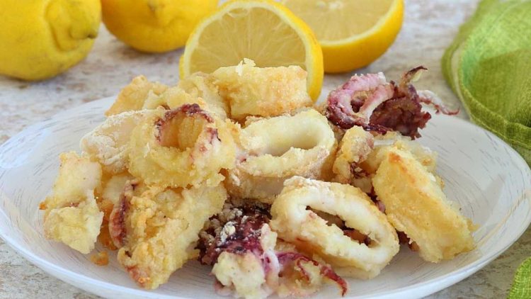 Calamars au four