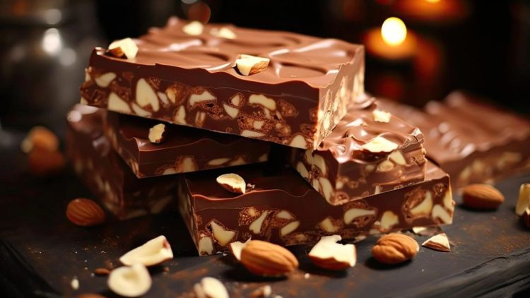nougat au chocolat