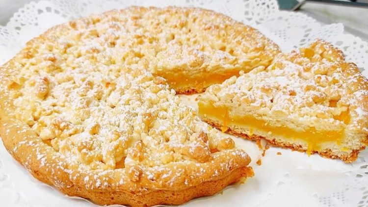 Tarte à l'orange sans œufs