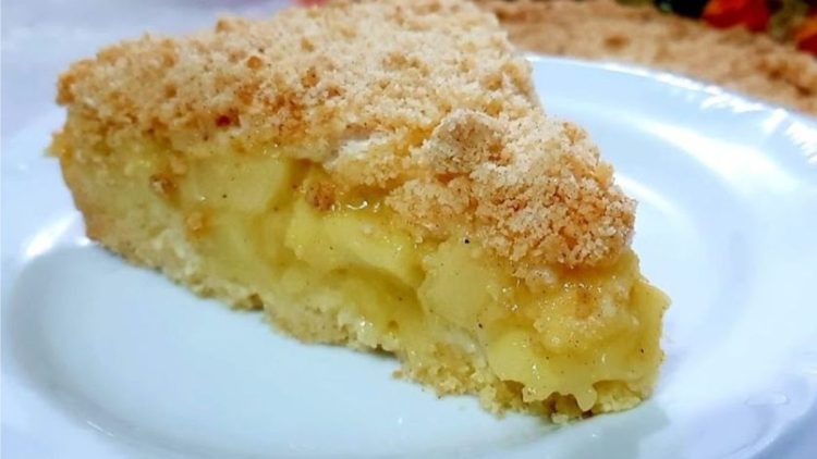 tarte crumble aux pommes