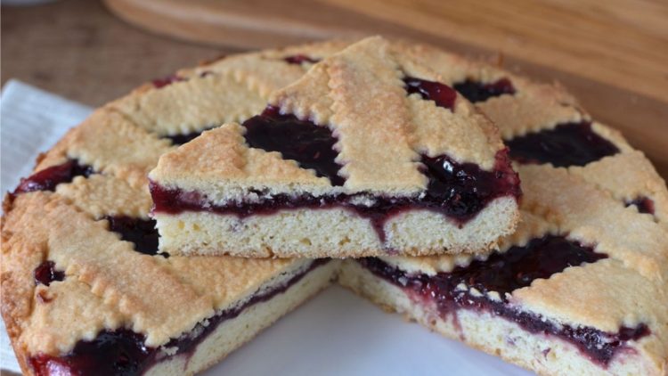 tarte sablée à la confiture