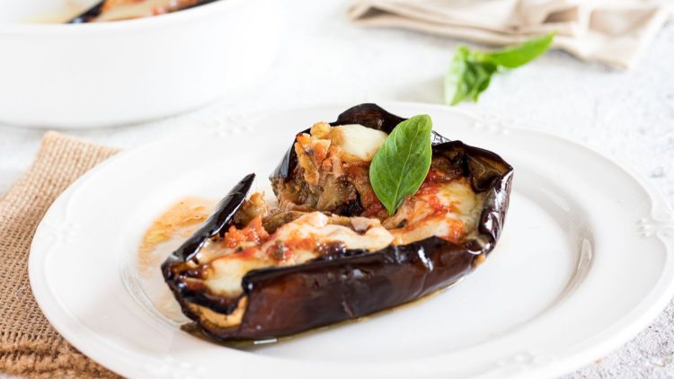 aubergines farcies au Airfryer  