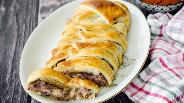 strudel aux lentilles