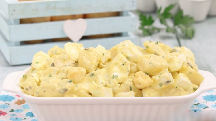 salade de pommes de terre aux œufs