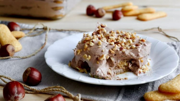 semifreddo au Nutella et pavesini