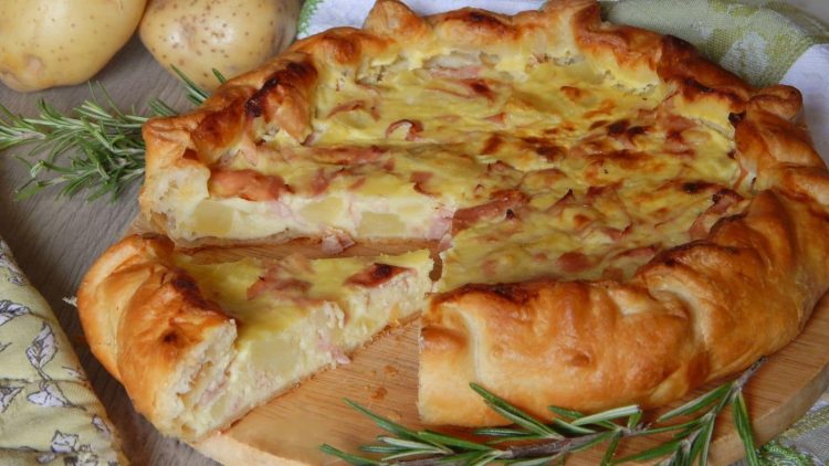 Tarte aux pommes de terre