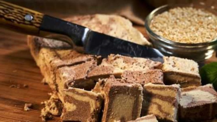truffes au Pandoro cœur Nutella