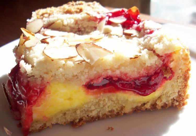 Gâteau fromage et aux cerises sans cuisson