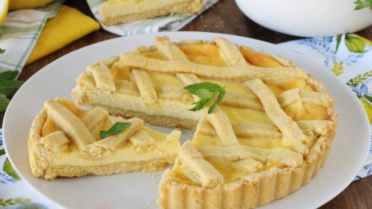 tarte au citron à la ricotta