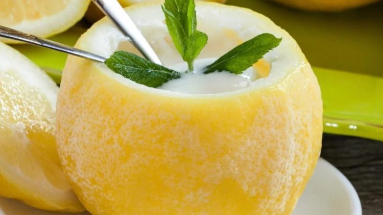 glace au citron sans sorbetière
