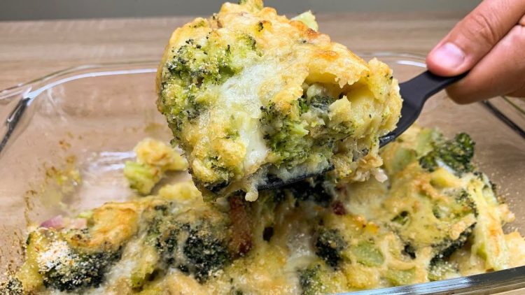 gratin de brocolis et pommes de terre