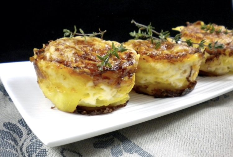 Petits gratins de pommes de terre