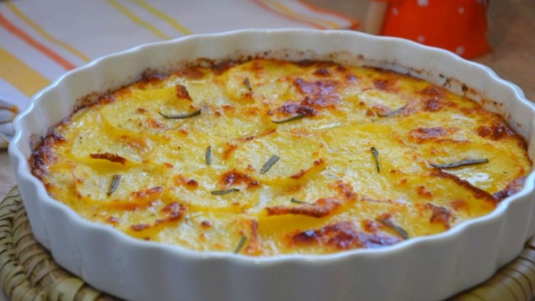Tarte aux pommes de terre valdôtaine