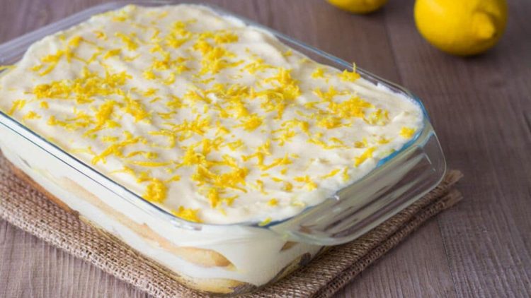 Tiramisu citron
