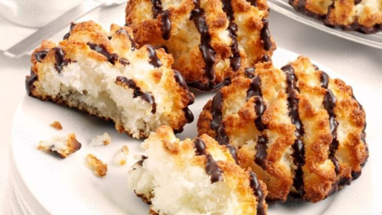 biscuits à la noix de coco et au chocolat