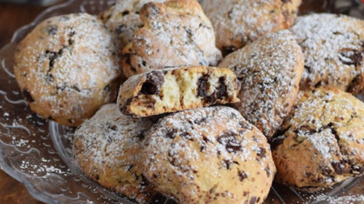 cookies à la ricotta et aux pépites de chocolat