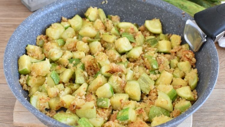 Courgettes gratinées au parmesan