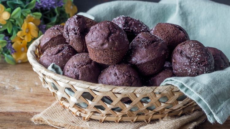mini muffins chocolat et noix de coco
