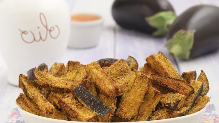 aubergines croustillantes au four